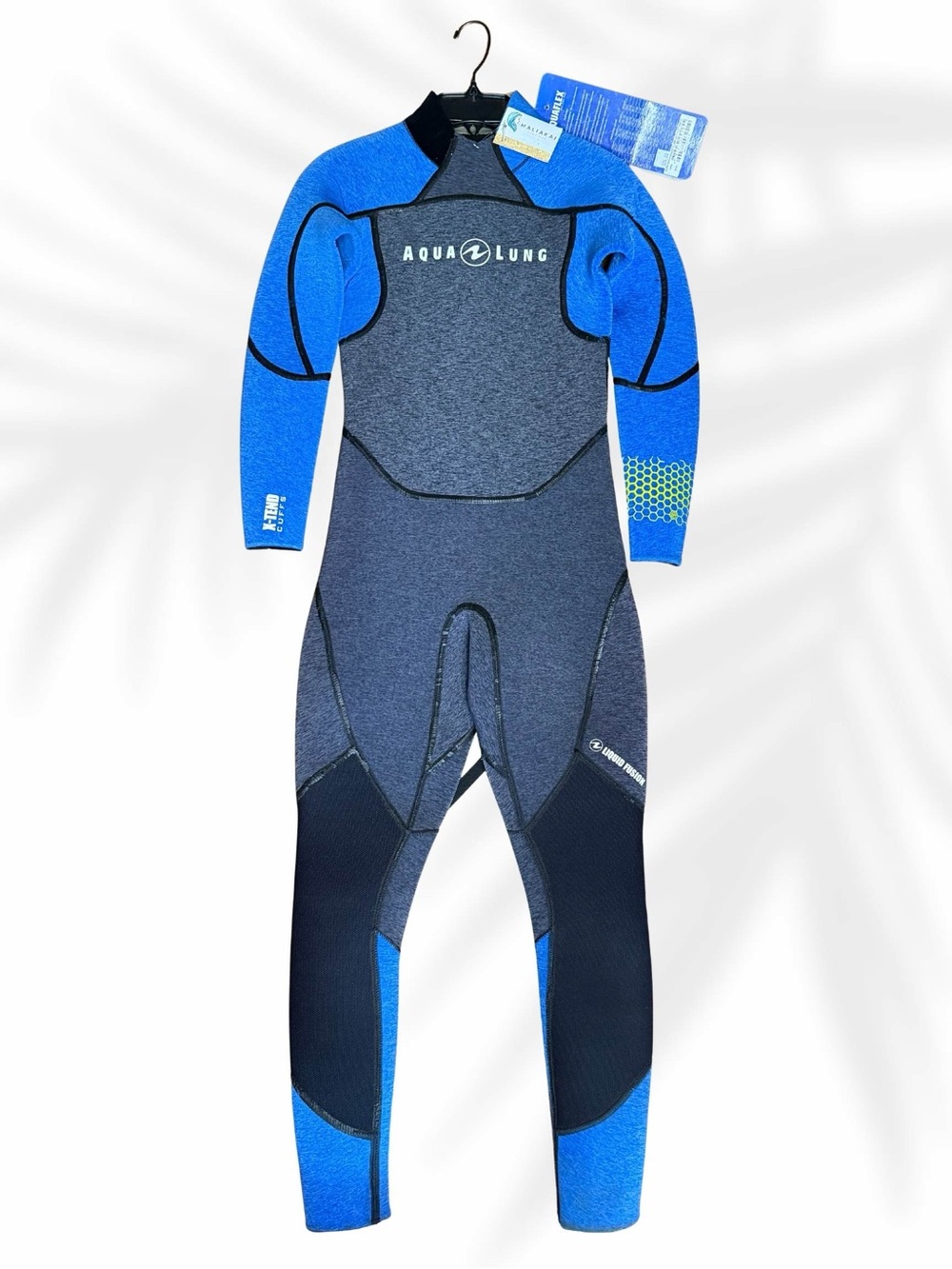 Aqua Lung Women’s Blue Full Wetsuit Thermal Swim size XS/S